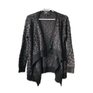 Romeo + Juliet leopard print cardigan